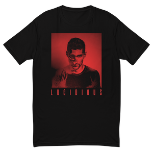 Lucidious Cyborg T-shirt (Red Print)