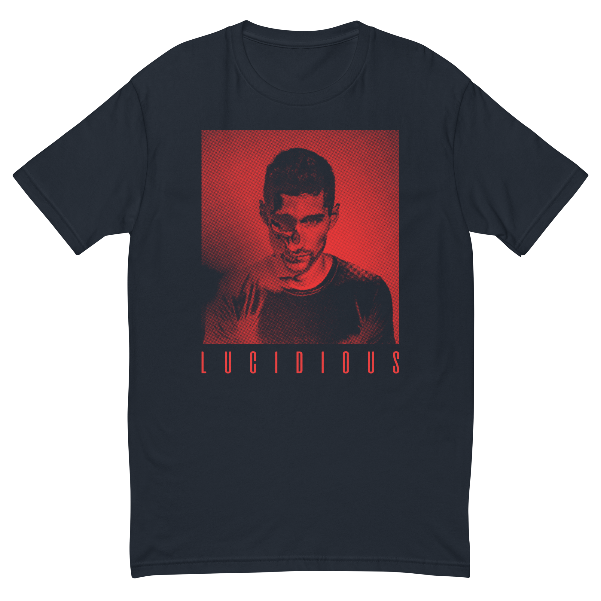 Lucidious Lucidious Cyborg T-shirt (Red Print) – Lucidious Merch Store