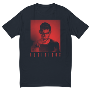 Lucidious Cyborg T-shirt (Red Print)