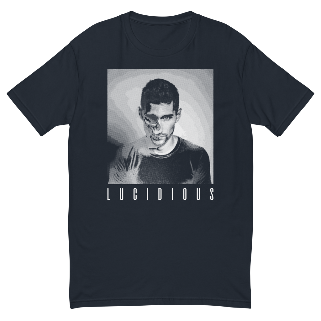 Lucidious Cyborg T-shirt (White Print)