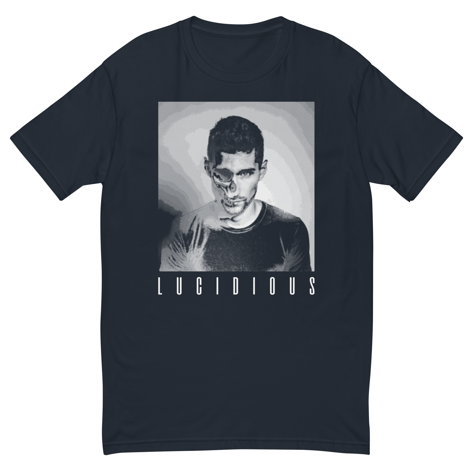 Lucidious Cyborg T-shirt (White Print)